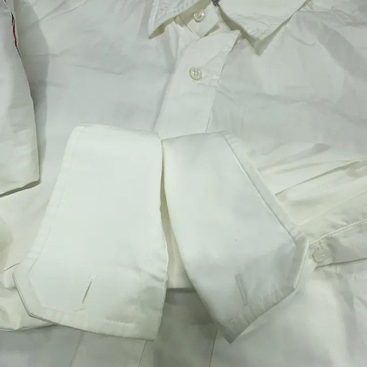 Thom Browne Thom Browne Classic Long Sleeve White Shirt Size US S / EU 44-46 / 1 - 13 Thumbnail