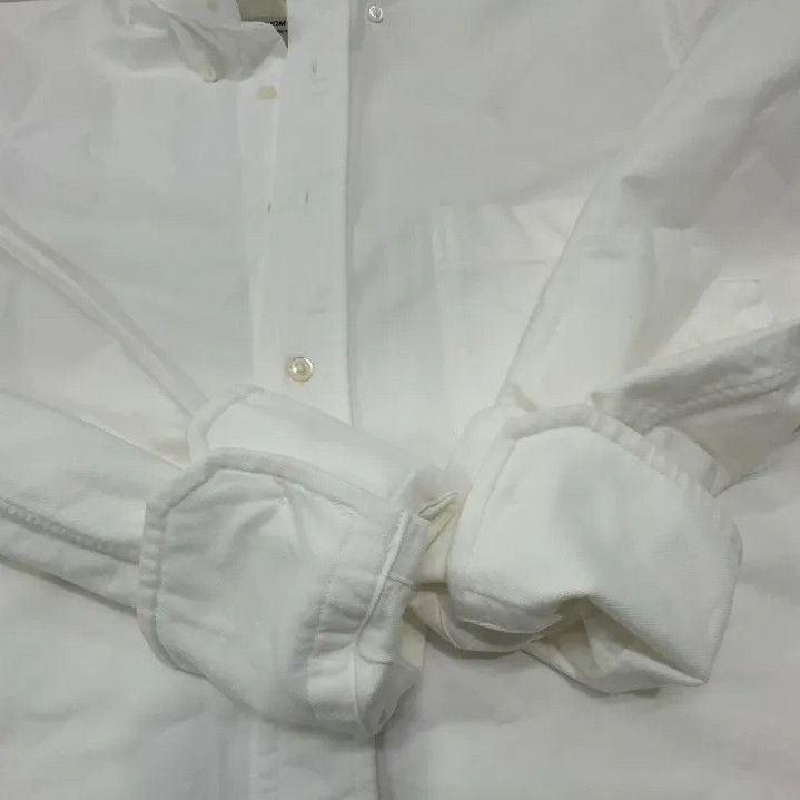 Thom Browne Thom Browne Classic Stripe Oxford Long Sleeve Shirt Size US S / EU 44-46 / 1 - 13 Thumbnail