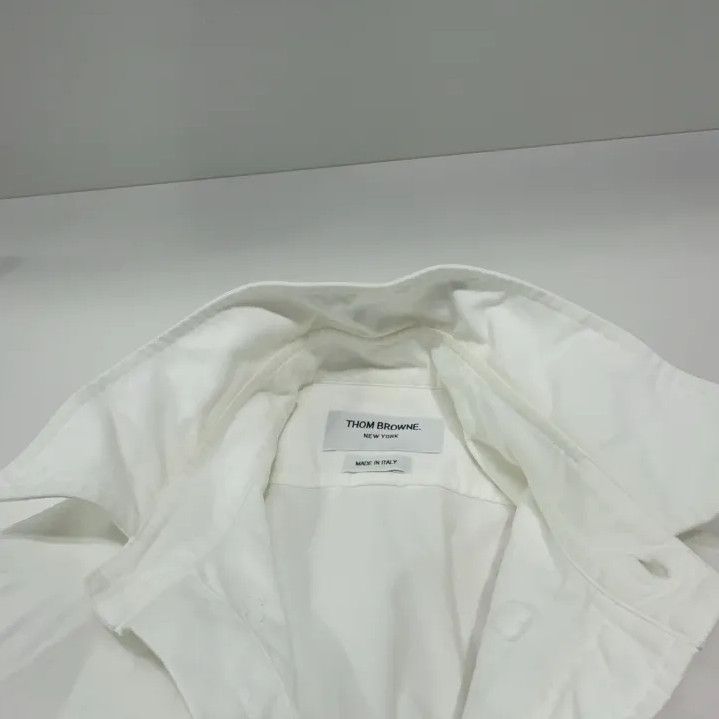 Thom Browne Thom Browne Classic Stripe Oxford Long Sleeve Shirt Size US S / EU 44-46 / 1 - 7 Thumbnail