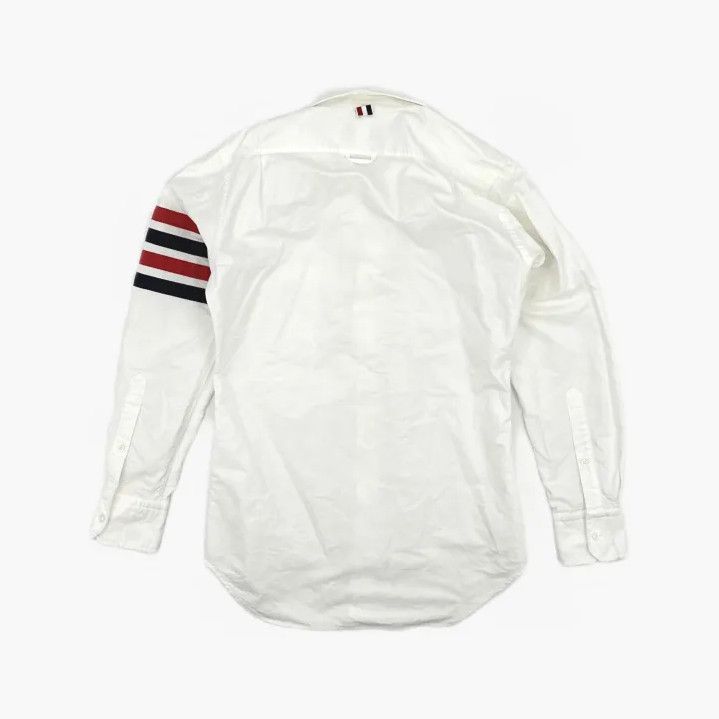 Thom Browne Thom Browne Classic Stripe Oxford Long Sleeve Shirt Size US S / EU 44-46 / 1 - 3 Thumbnail