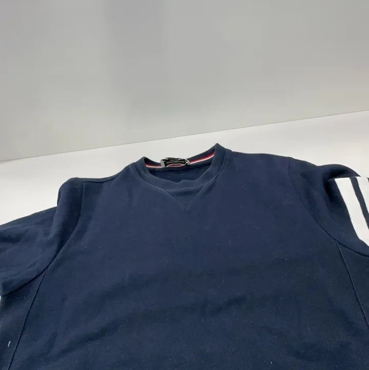 Thom Browne Thom Browne Classic Navy Crewneck Sweatshirt Size US M / EU 48-50 / 2 - 9 Thumbnail