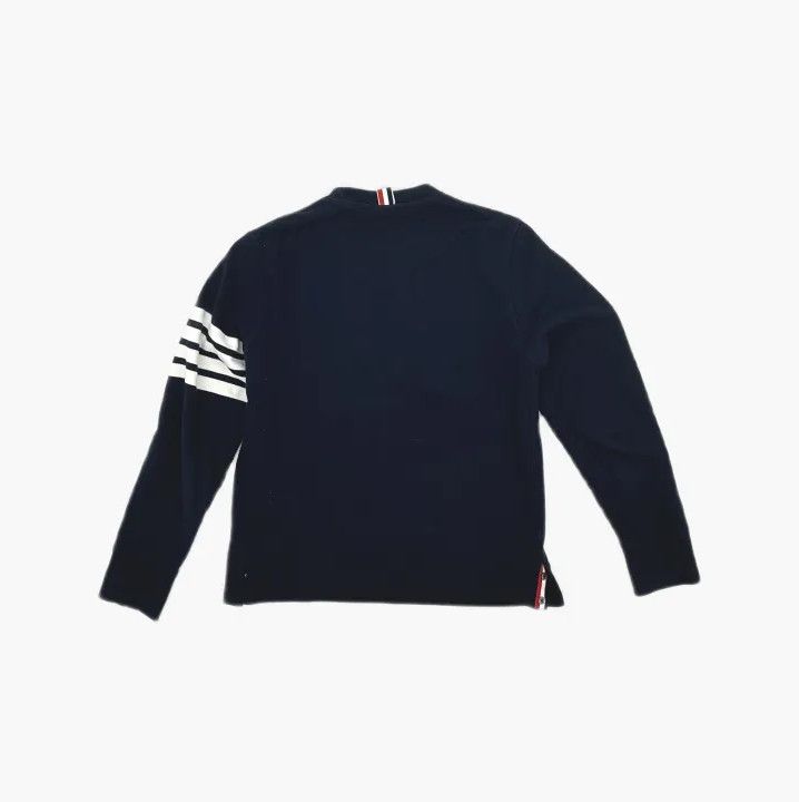 Thom Browne Thom Browne Classic Navy Crewneck Sweatshirt Size US M / EU 48-50 / 2 - 3 Thumbnail