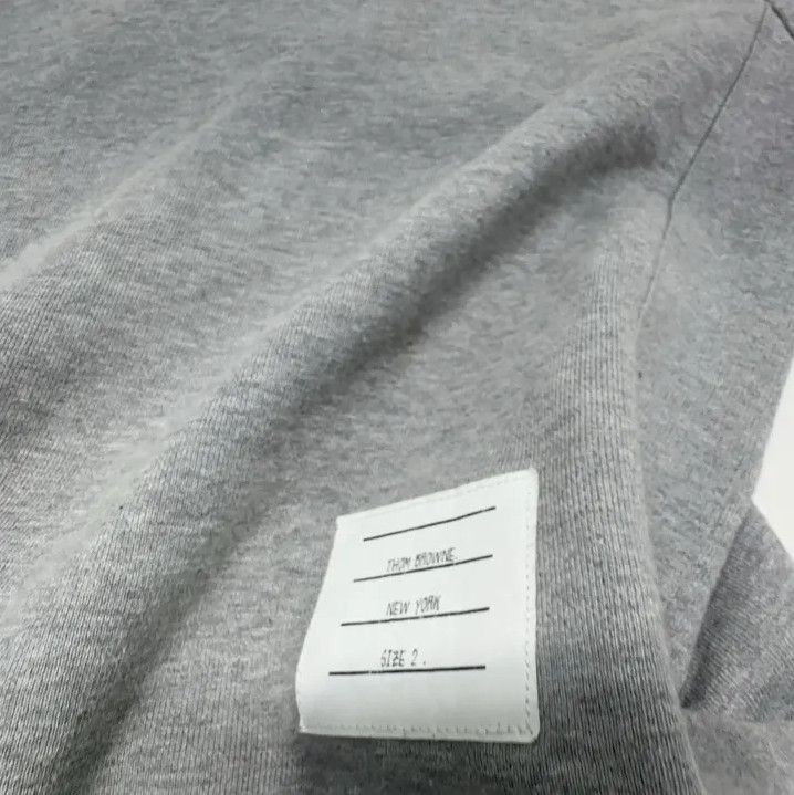 Thom Browne Thom Browne Classic Gray Sweatshirt Size US S / EU 44-46 / 1 - 5 Thumbnail