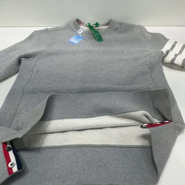 Thom Browne Thom Browne Classic Gray Sweatshirt Size US S / EU 44-46 / 1 - 8 Thumbnail