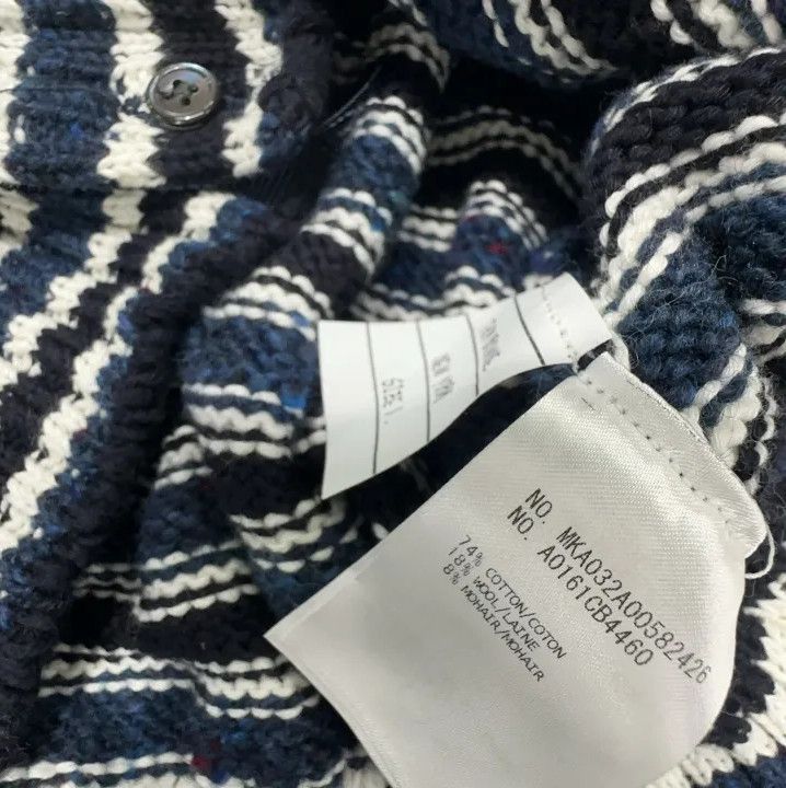 Thom Browne Thom Browne Striped Fish Pattern Knit Sweater Size US S / EU 44-46 / 1 - 4 Thumbnail