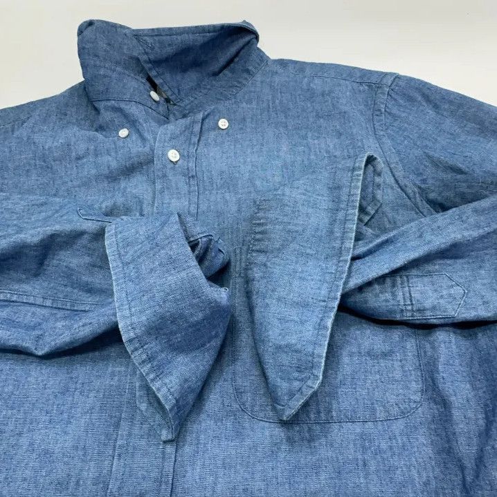 Thom Browne Thom Browne Classic Long Sleeve Shirt Size US S / EU 44-46 / 1 - 10 Thumbnail