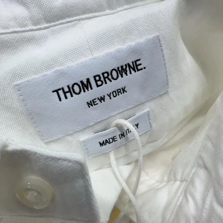Thom Browne Thom Browne Striped Long Sleeve Shirt for Men Size US S / EU 44-46 / 1 - 8 Thumbnail