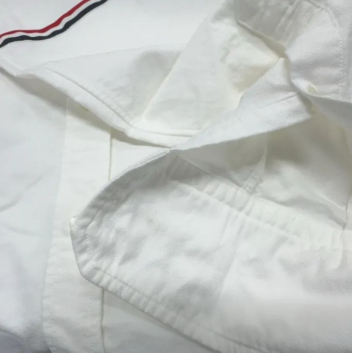 Thom Browne Thom Browne Striped Long Sleeve Shirt for Men Size US S / EU 44-46 / 1 - 13 Thumbnail