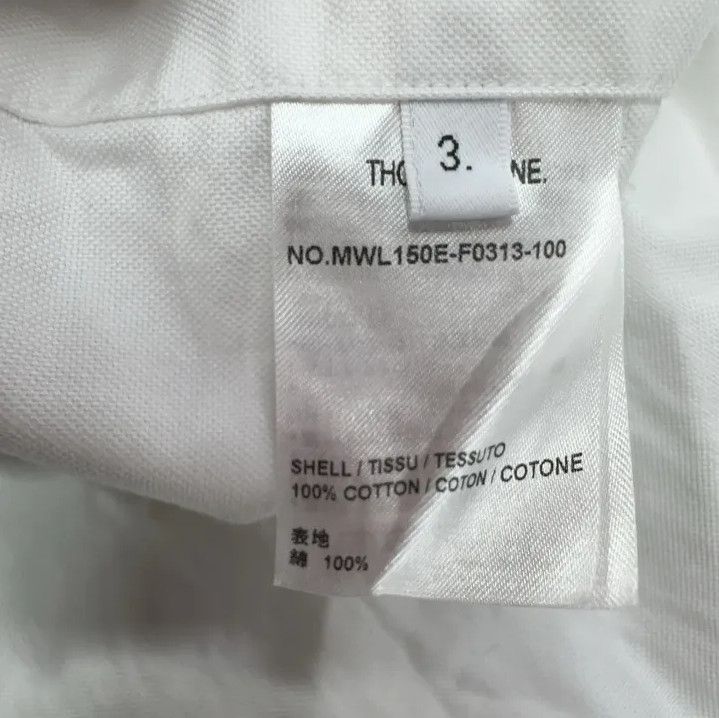 Thom Browne Thom Browne Striped Long Sleeve Shirt for Men Size US M / EU 48-50 / 2 - 6 Thumbnail