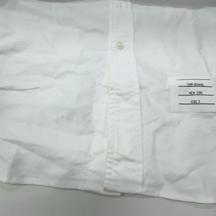 Thom Browne Thom Browne Striped Long Sleeve Shirt for Men Size US M / EU 48-50 / 2 - 8 Thumbnail