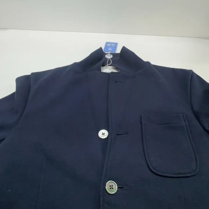 Thom Browne Thom Browne Classic Navy Striped Blazer Size US S / EU 44-46 / 1 - 9 Thumbnail