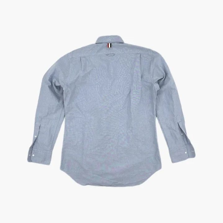 Thom Browne Thom Browne Light Blue Long Sleeve Shirt Size US S / EU 44-46 / 1 - 3 Thumbnail