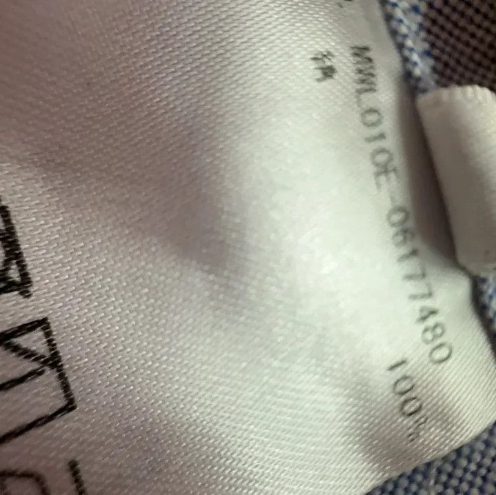 Thom Browne Thom Browne Light Blue Long Sleeve Shirt Size US S / EU 44-46 / 1 - 5 Thumbnail