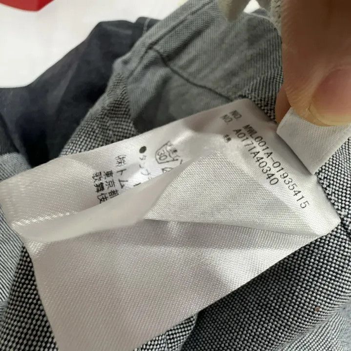 Thom Browne Thom Browne Stylish Long Sleeve Shirt Size US S / EU 44-46 / 1 - 8 Thumbnail
