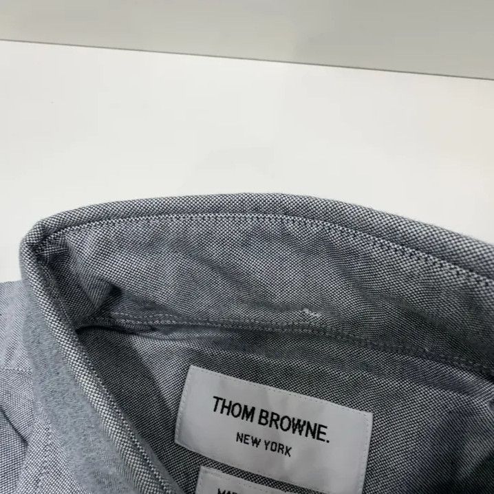 Thom Browne Thom Browne Stylish Long Sleeve Shirt Size US S / EU 44-46 / 1 - 5 Thumbnail
