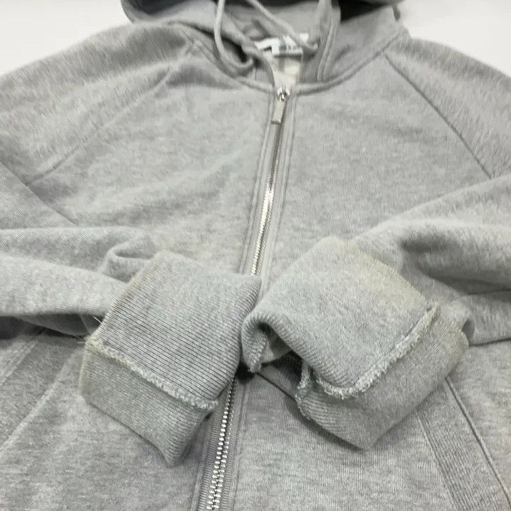 Thom Browne Thom Browne Gray Zip-Up Hoodie with Stripes Size US M / EU 48-50 / 2 - 18 Thumbnail