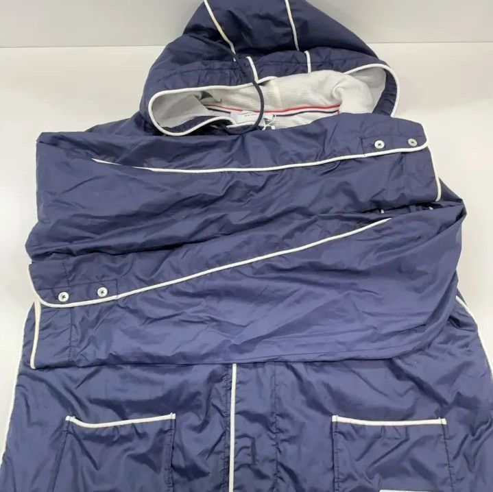 Thom Browne Thom Browne Casual Blue Hoodie Jacket Size US M / EU 48-50 / 2 - 14 Thumbnail
