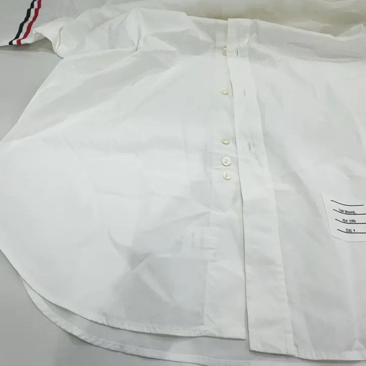 Thom Browne Thom Browne Classic Striped Long Sleeve Shirt Size US S / EU 44-46 / 1 - 10 Thumbnail