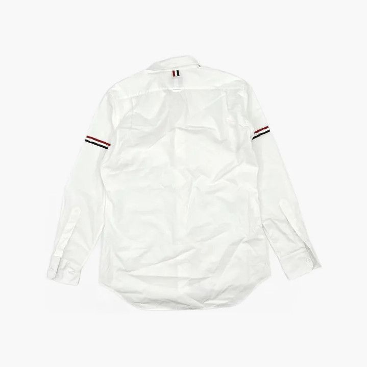Thom Browne Thom Browne Classic Long Sleeve White Shirt Size US S / EU 44-46 / 1 - 3 Thumbnail