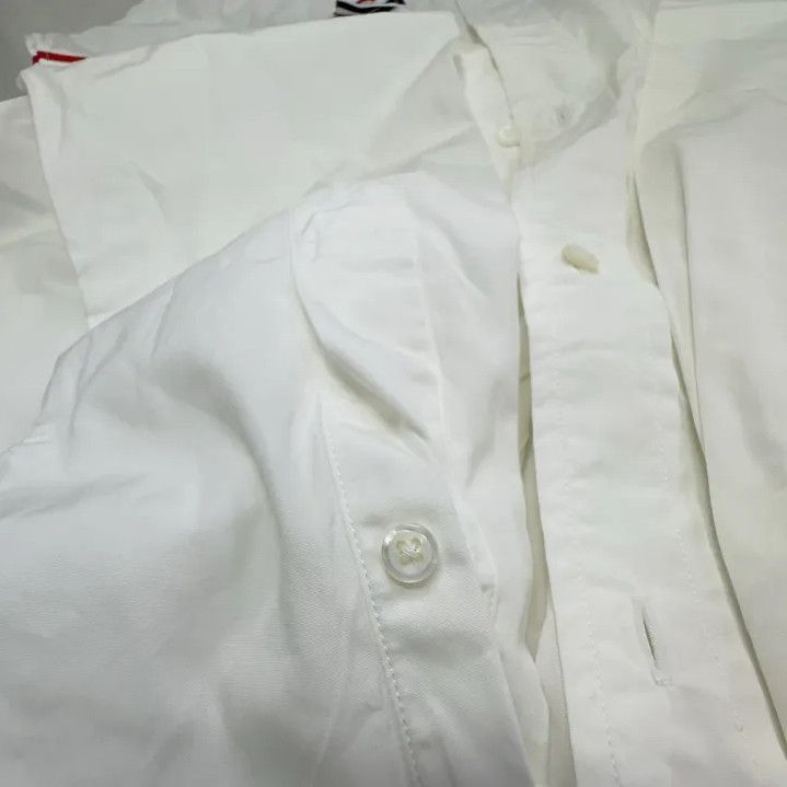 Thom Browne Thom Browne Classic Long Sleeve White Shirt Size US S / EU 44-46 / 1 - 8 Thumbnail