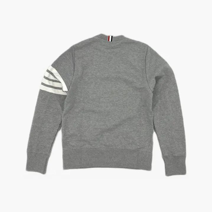 Thom Browne Thom Browne Classic Gray Crewneck Sweatshirt for Men Size US M / EU 48-50 / 2 - 3 Thumbnail