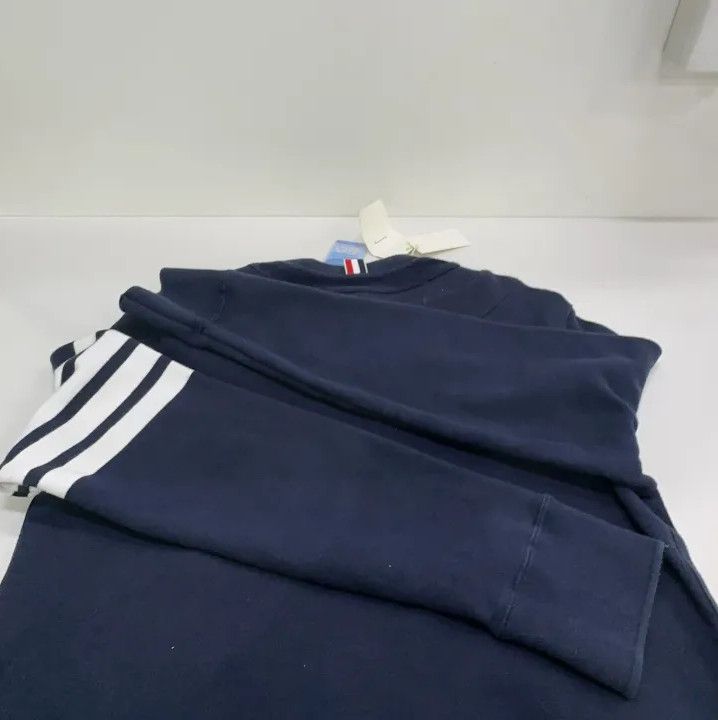 Thom Browne Thom Browne Hooded Zipper Jacket with Stripes Size US L / EU 52-54 / 3 - 15 Thumbnail