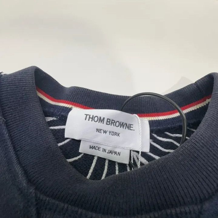 Thom Browne Thom Browne Floral Embroidered Crewneck Sweatshirt Size US M / EU 48-50 / 2 - 4 Thumbnail