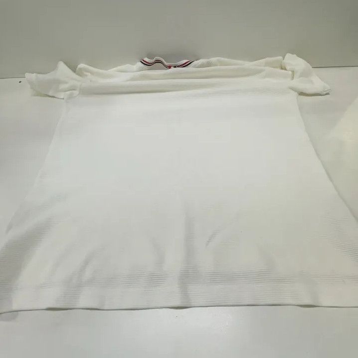 Thom Browne Thom Browne White Short Sleeve T-Shirt for Men Size US S / EU 44-46 / 1 - 13 Thumbnail