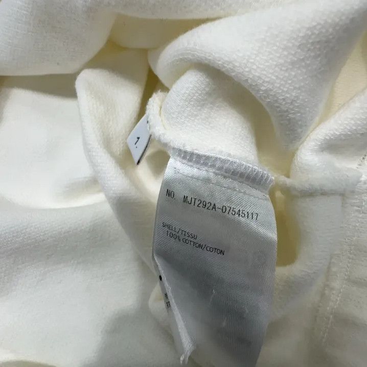 Thom Browne Thom Browne White Half-Zip Knit Sweatshirt Size US S / EU 44-46 / 1 - 4 Thumbnail
