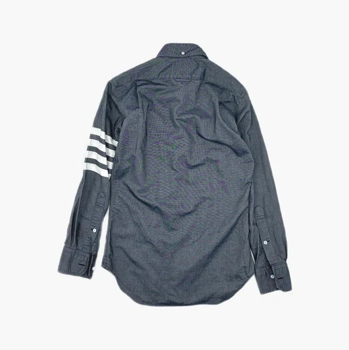 Thom Browne Thom Browne Classic Striped Button-Up Long Sleeve Shirt Size US M / EU 48-50 / 2 - 3 Thumbnail