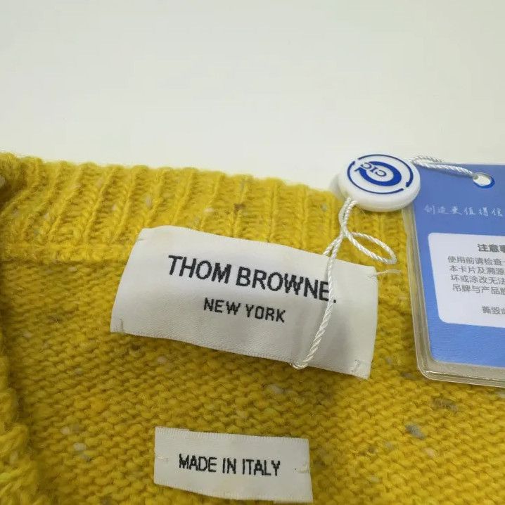 Thom Browne Thom Browne Classic Knitted Sweater with Stripes Size US M / EU 48-50 / 2 - 4 Thumbnail