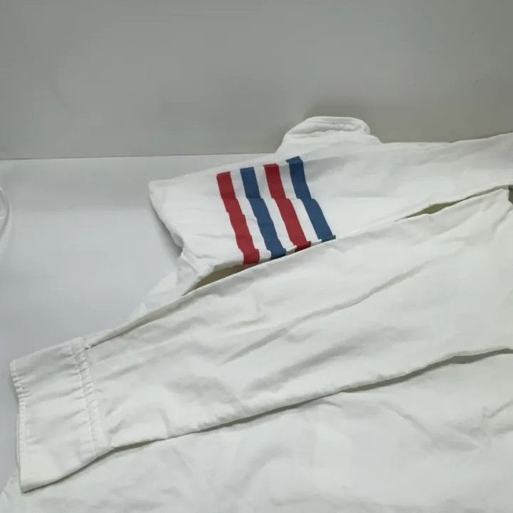 Thom Browne Thom Browne SS22 White Long Sleeve Button-Up Shirt Size US L / EU 52-54 / 3 - 15 Thumbnail