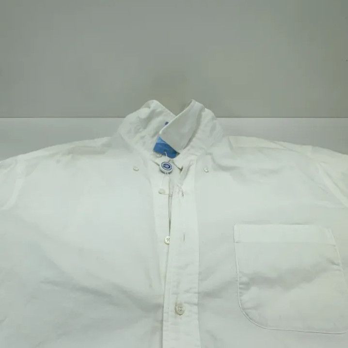 Thom Browne Thom Browne SS22 White Long Sleeve Button-Up Shirt Size US L / EU 52-54 / 3 - 13 Thumbnail
