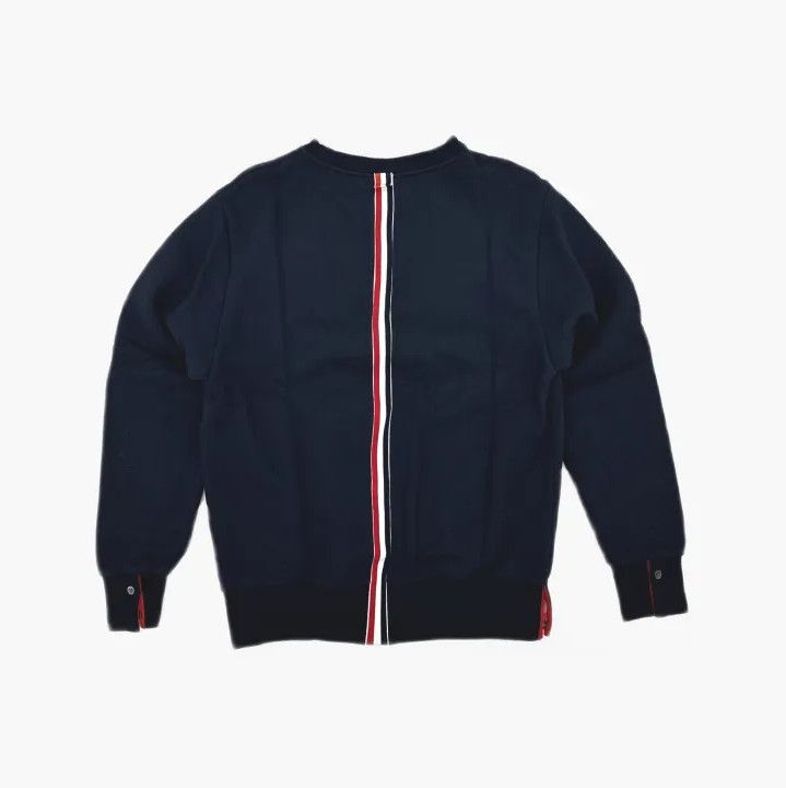 Thom Browne Thom Browne Men's Navy Crewneck Sweatshirt Size US M / EU 48-50 / 2 - 3 Thumbnail