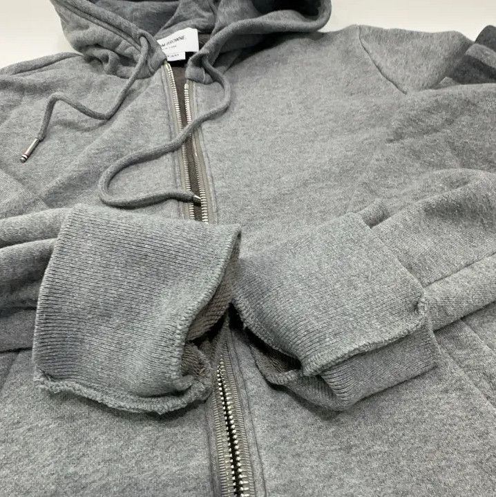 Thom Browne Thom Browne Classic Gray Zip Hoodie Size US M / EU 48-50 / 2 - 15 Thumbnail