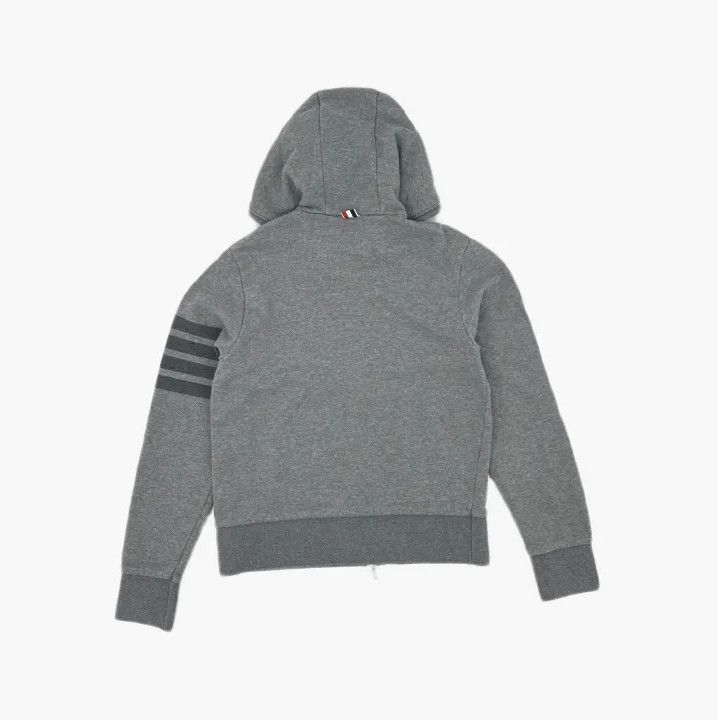 Thom Browne Thom Browne Classic Gray Zip Hoodie Size US M / EU 48-50 / 2 - 3 Thumbnail