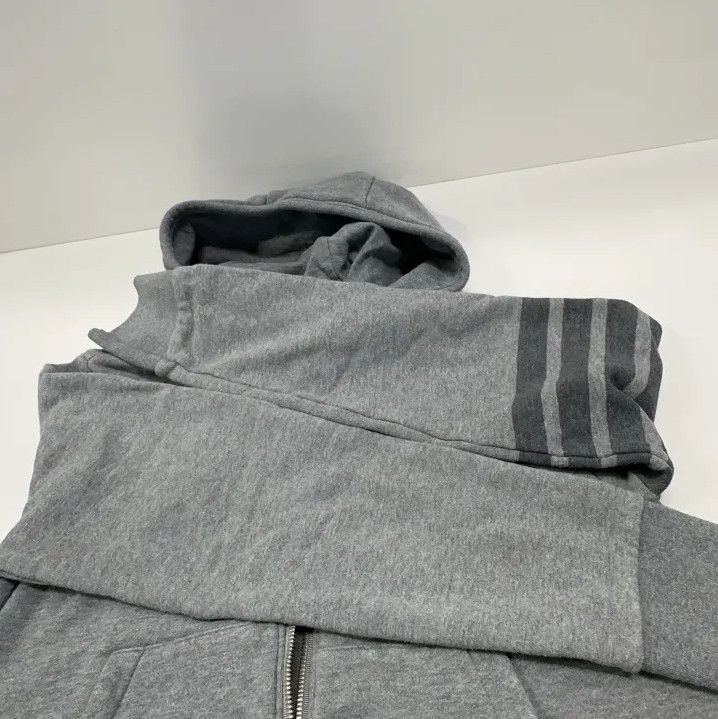 Thom Browne Thom Browne Classic Gray Zip Hoodie Size US M / EU 48-50 / 2 - 13 Thumbnail