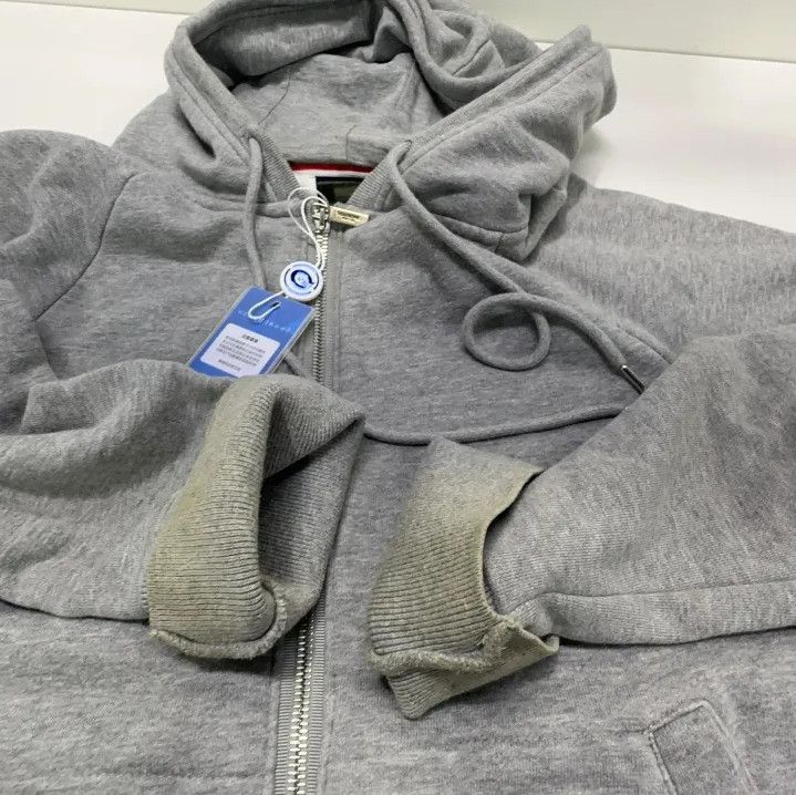 Thom Browne Thom Browne Classic Grey Hooded Sweatshirt Size US L / EU 52-54 / 3 - 13 Thumbnail