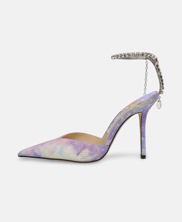 Jimmy Choo Saeda 100 Ankle strap pump Size US 8.5 / IT 38.5 - 4 Thumbnail