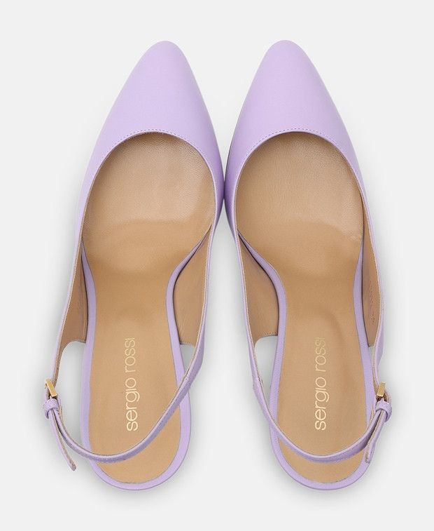 Sergio Rossi Chichi 090 Slingback pumps Size US 8 / IT 38 - 3 Thumbnail