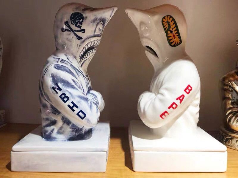 BAPE NBHD SHARK 人気 INCENSE CHAMBER Silver SILVER◇BAPE NBHD