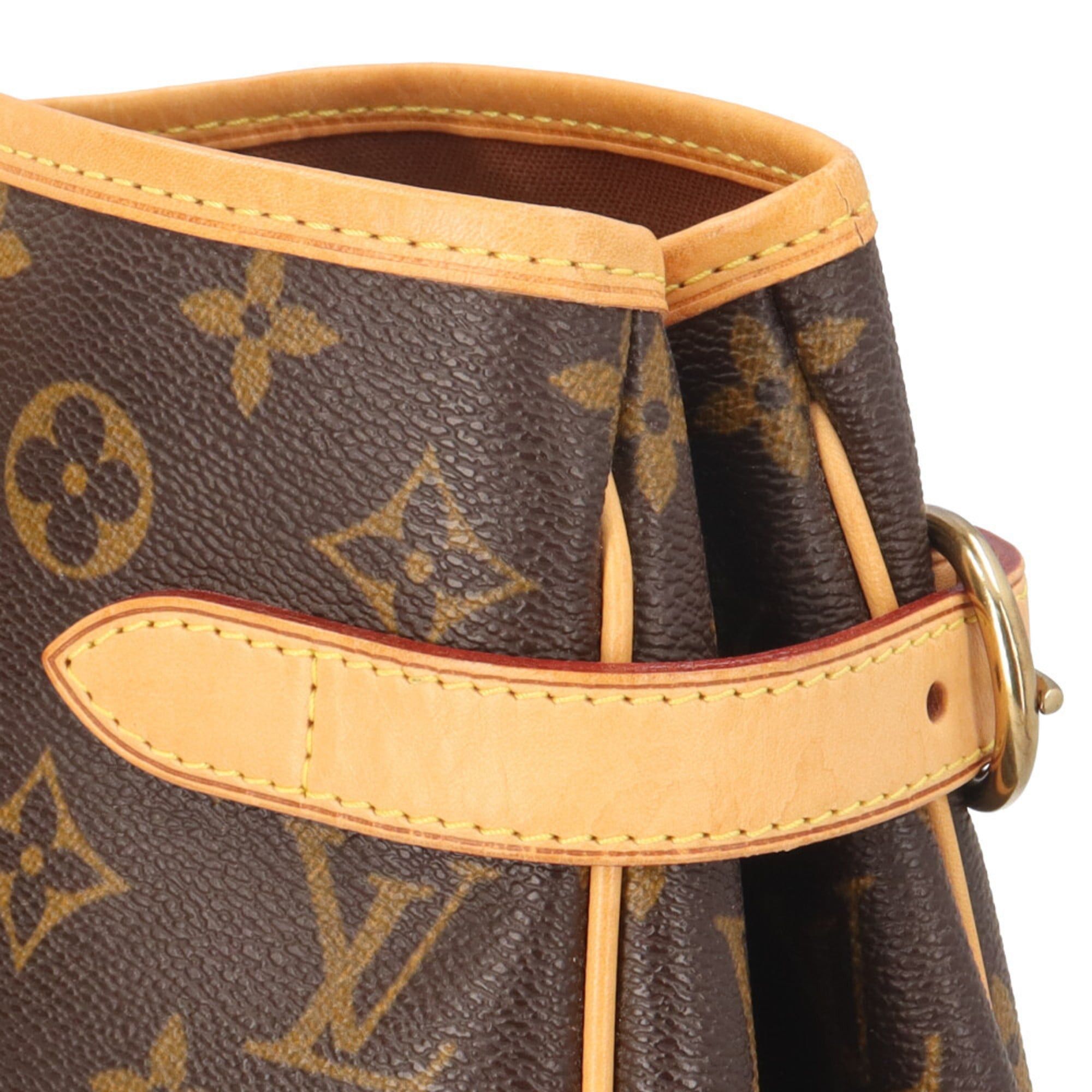 Louis Vuitton Pre-owned Louis Vuitton Batignolles Horizontal Monogram Tote Bag in Canvas (M51154) Brown. Women's. Size ONE SIZE - 11 Thumbnail