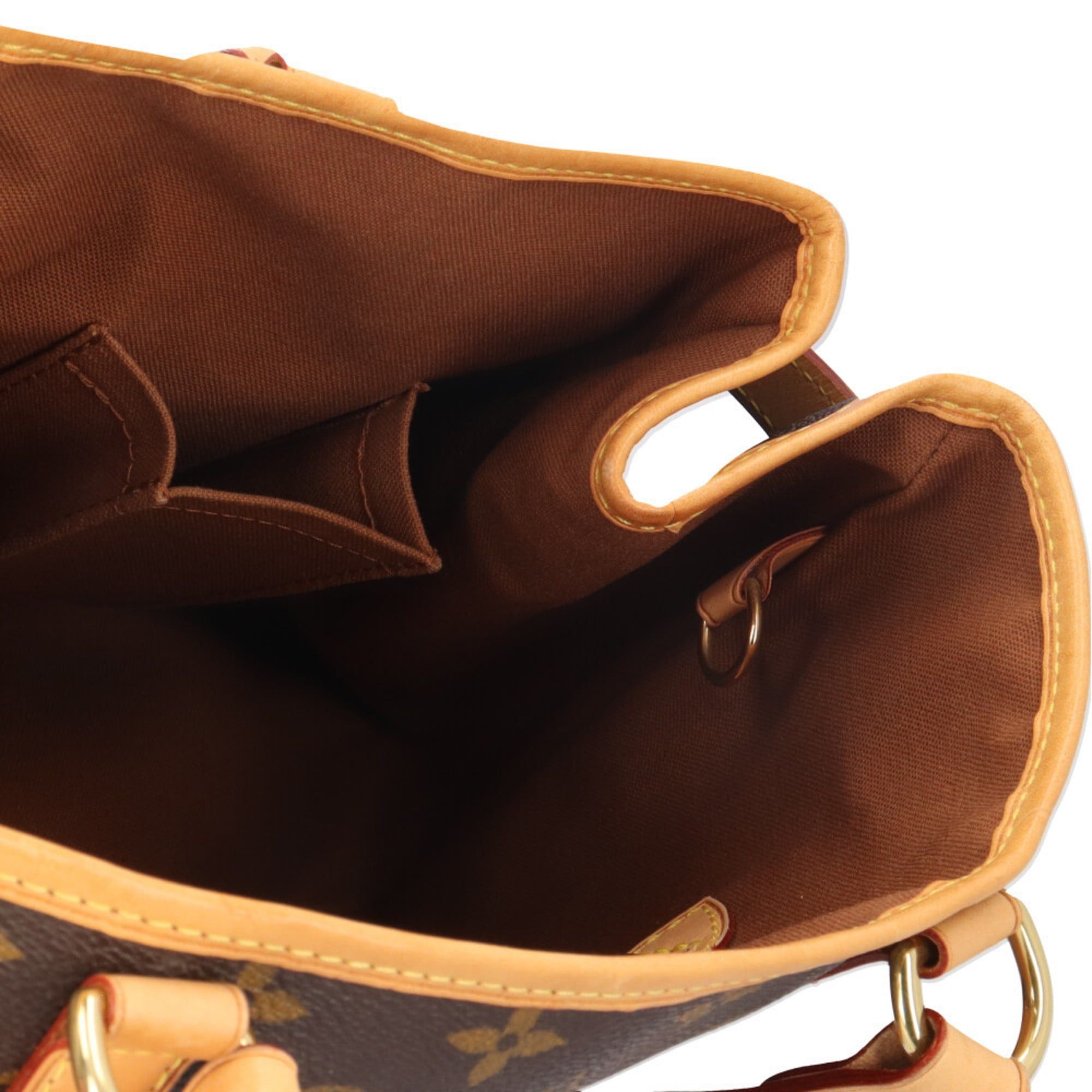 Louis Vuitton Pre-owned Louis Vuitton Batignolles Horizontal Monogram Tote Bag in Canvas (M51154) Brown. Women's. Size ONE SIZE - 7 Thumbnail