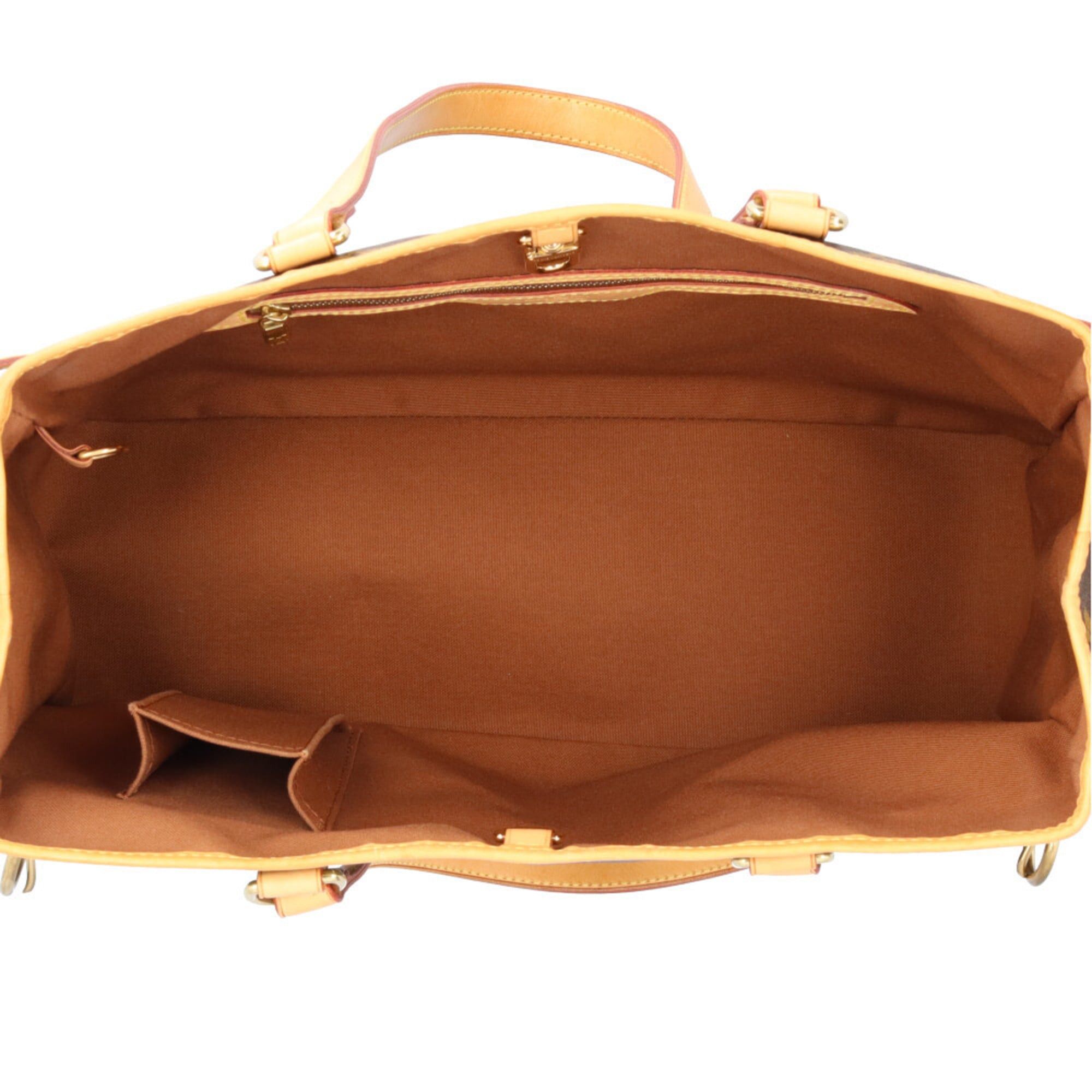 Louis Vuitton Pre-owned Louis Vuitton Batignolles Horizontal Monogram Tote Bag in Canvas (M51154) Brown. Women's. Size ONE SIZE - 6 Thumbnail