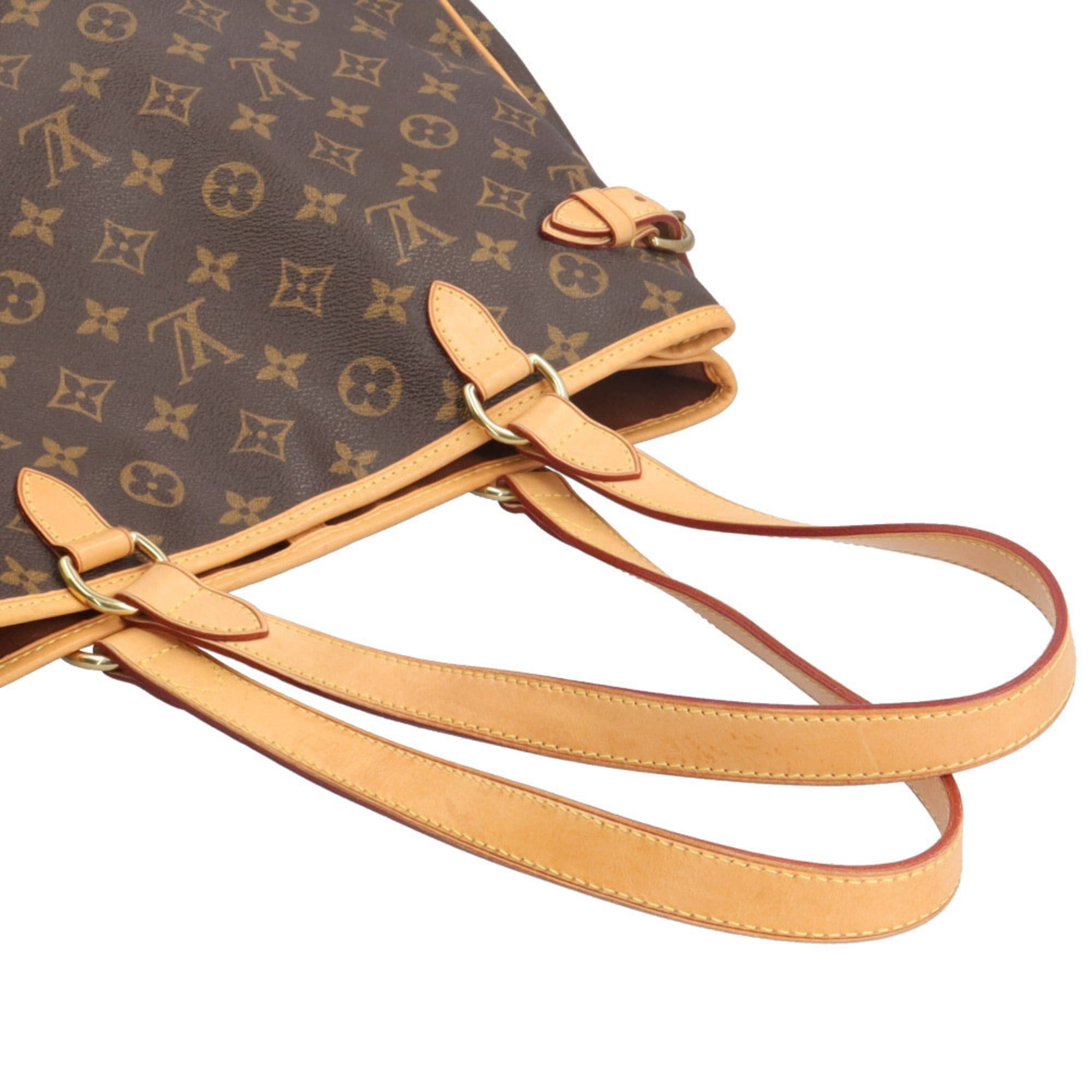 Louis Vuitton Pre-owned Louis Vuitton Batignolles Horizontal Monogram Tote Bag in Canvas (M51154) Brown. Women's. Size ONE SIZE - 14 Thumbnail