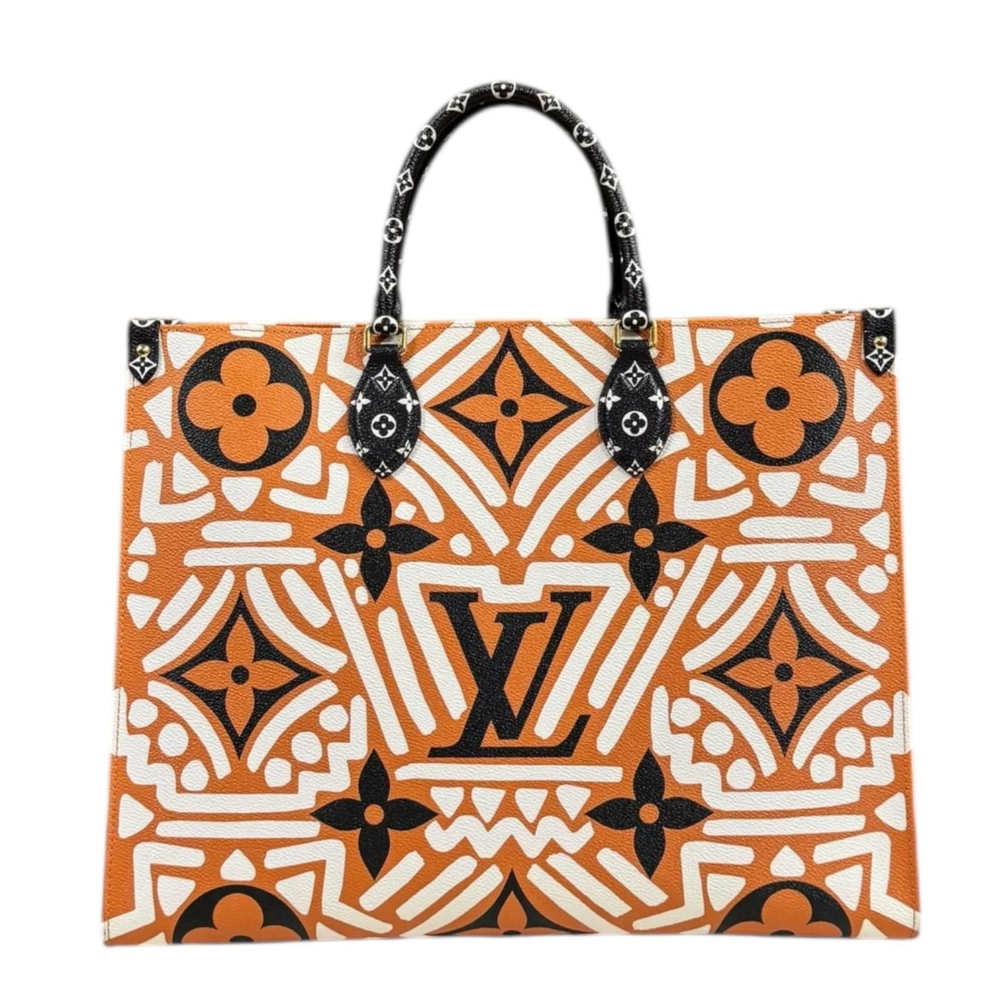 Louis Vuitton Louis Vuitton Capsule Collection On the Go GM LV Crafty Shoulder Bag, M45359, Brown, Women's, Pre-owned, 2-Way Size ONE SIZE - 3 Thumbnail
