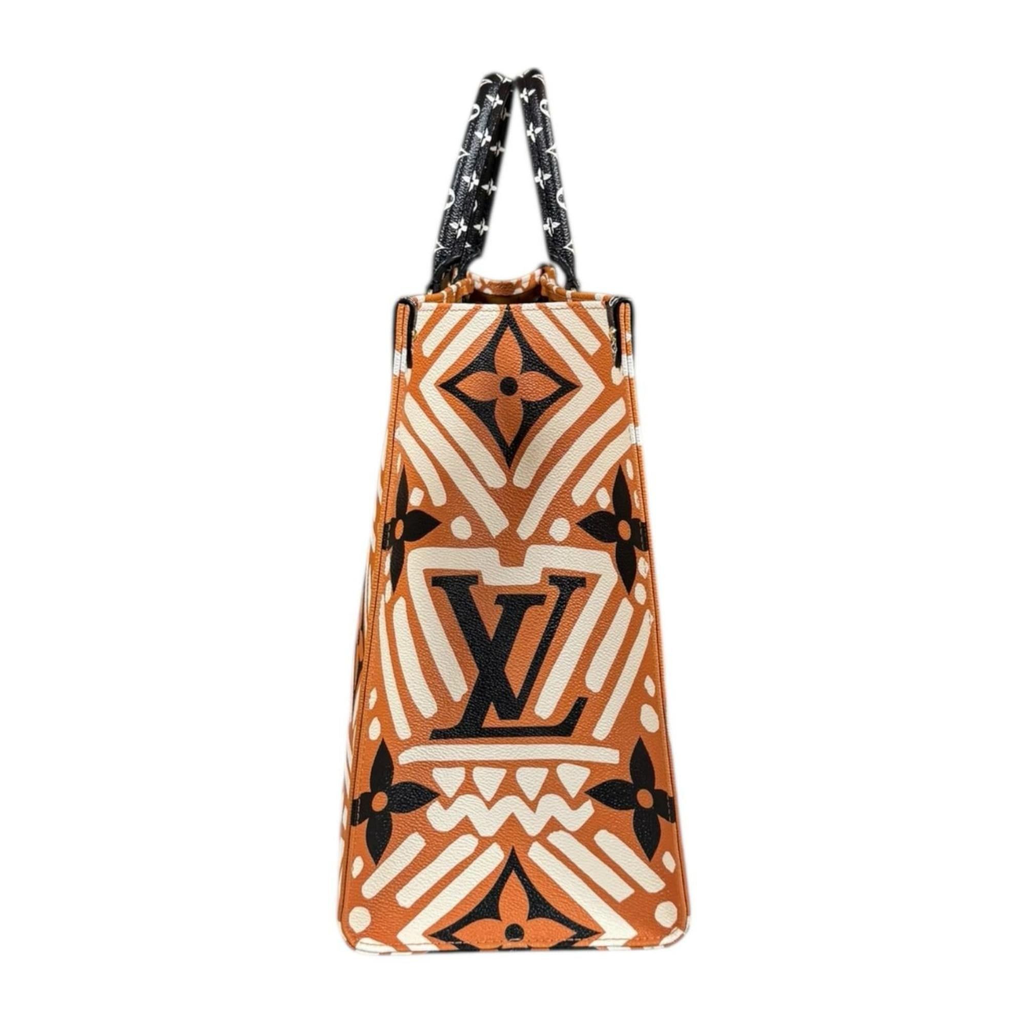Louis Vuitton Louis Vuitton Capsule Collection On the Go GM LV Crafty Shoulder Bag, M45359, Brown, Women's, Pre-owned, 2-Way Size ONE SIZE - 4 Thumbnail