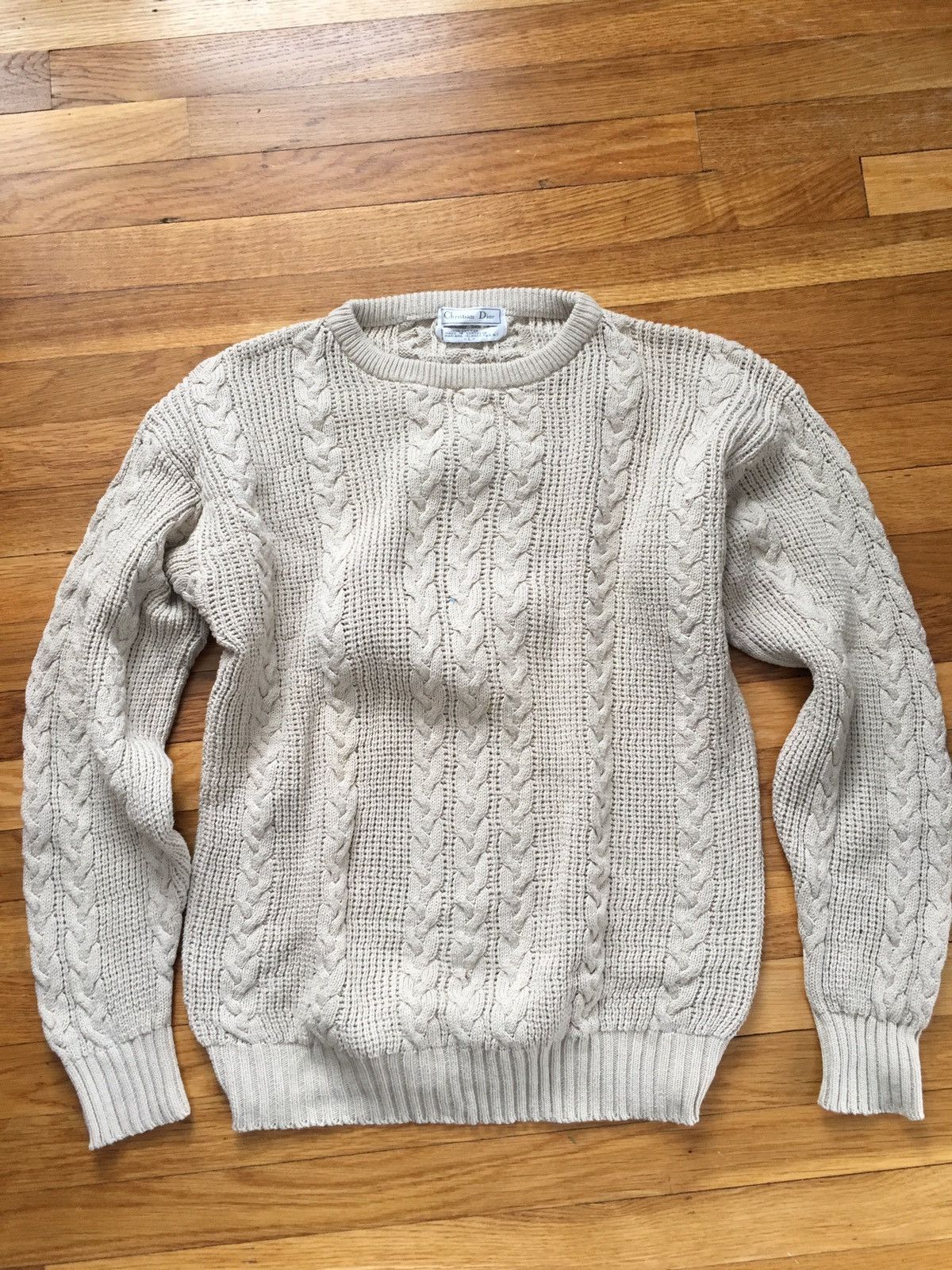 Dior Cable Knit Sweater Size US L / EU 52-54 / 3 - 2 Thumbnail