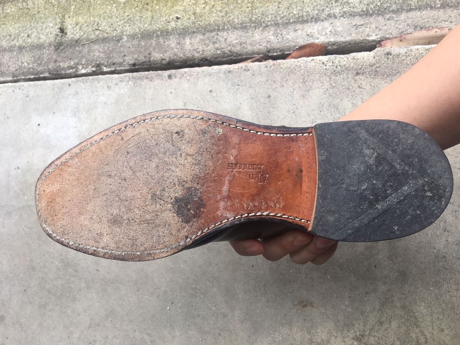 Allen Edmonds Used Allen Edmonds Park Avenues Oxblood 8.5E Goodyear