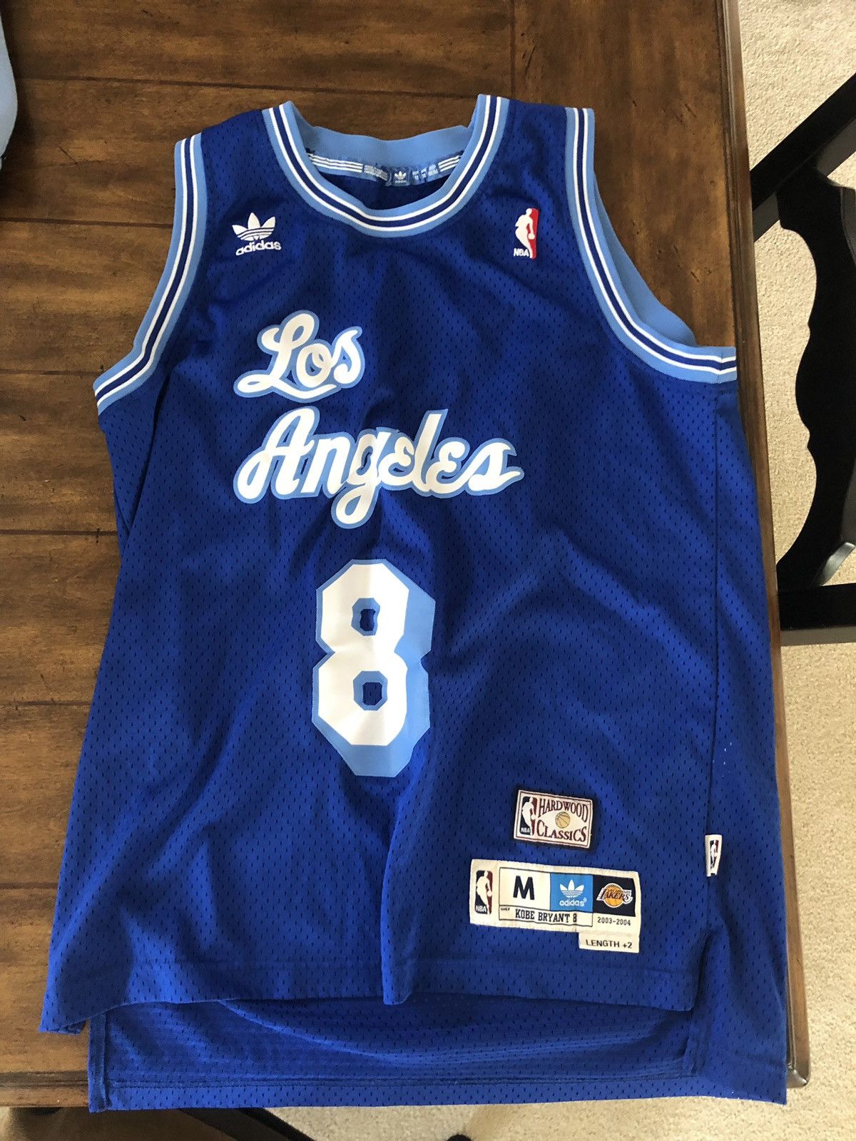 hardwood classics kobe jersey blue